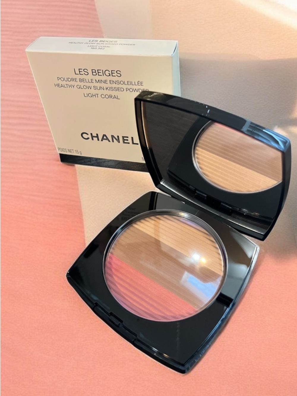 CHANEL Les Beiges Healthy Glow Sun-Kissed Powder - Light Coral